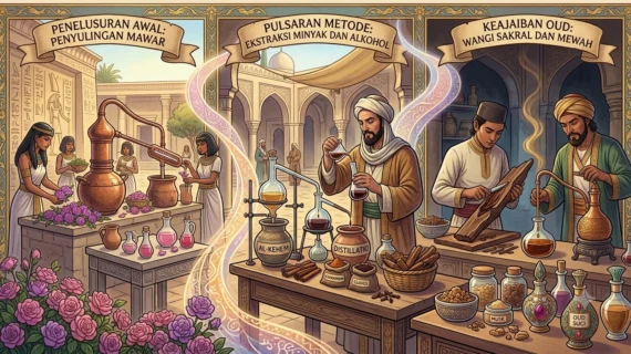 Menelusuri Awal Seni Meracik Parfum dari Mawar hingga Oud