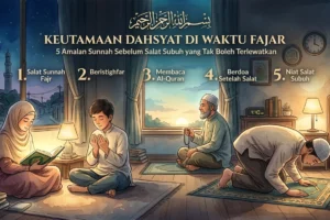 Sering Terlewatkan: 5 Amalan Sunnah Sebelum Salat Subuh yang Punya Keutamaan Luar Biasa