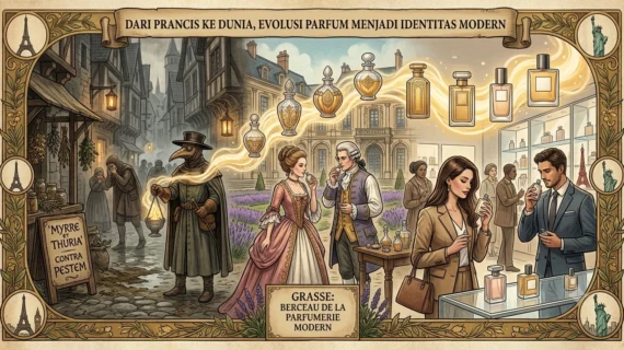 Dari Prancis ke Dunia, Evolusi Parfum Menjadi Identitas Modern
