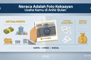 Neraca Adalah Foto Kekayaan Usaha Kamu di Akhir Bulan