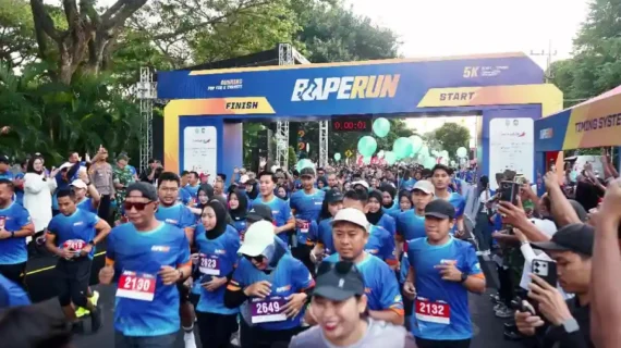 Bupati Ipuk Lepas 1.000 Peserta Baperun Banyuwangi, Ternyata Ada Hadiah Undian Pajak Kendaraan
