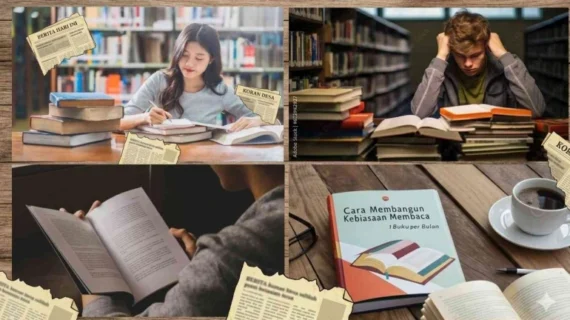 bagaimana membagun kebiasaan membaca buku trus impact nya ke otak kita gimana??