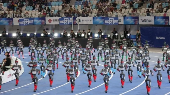Robot Humanoid China Kalahkan Rekor Lari 100m Milik Usain Bolt