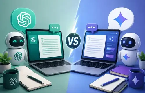ChatGPT vs Gemini untuk Menulis, Mana AI yang Lebih Jago Bikin Artikel Berkualitas?